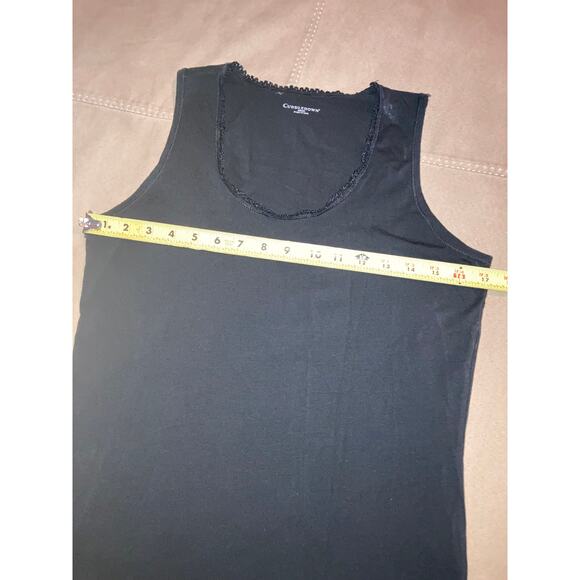 Black and white Cuddledown tank tops size medium - Picture 3 of 8